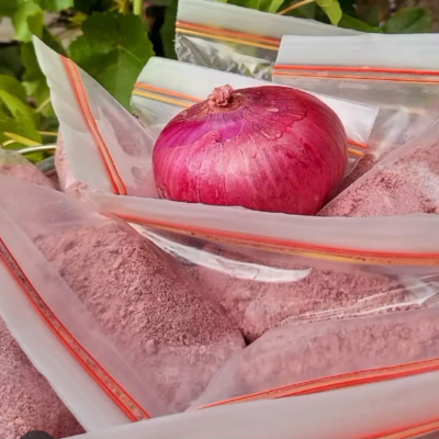 پودر پیاز بنفش خانگی