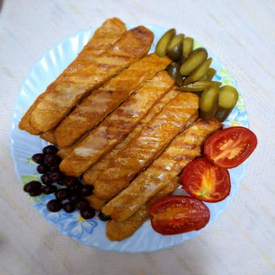 کباب کوبیده مرغ زعفرانی ۱۰۰گرمی 