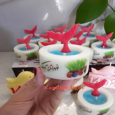 شمع حوضچه عیدانه
