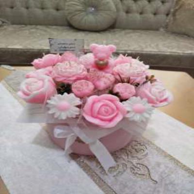 باکس شمع گل