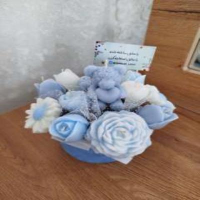 باکس شمع گل 